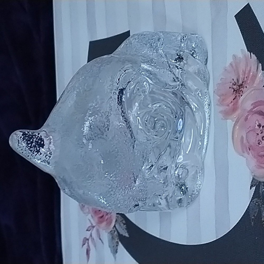 SOLD Partylite Glass Dolphin Candle 🕯️ Holder